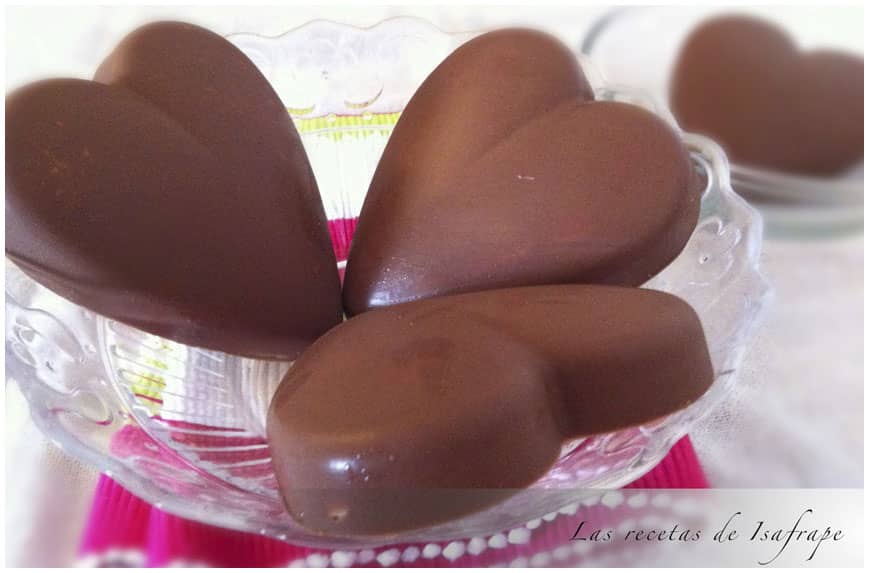 Chocolatinas corazones twix
