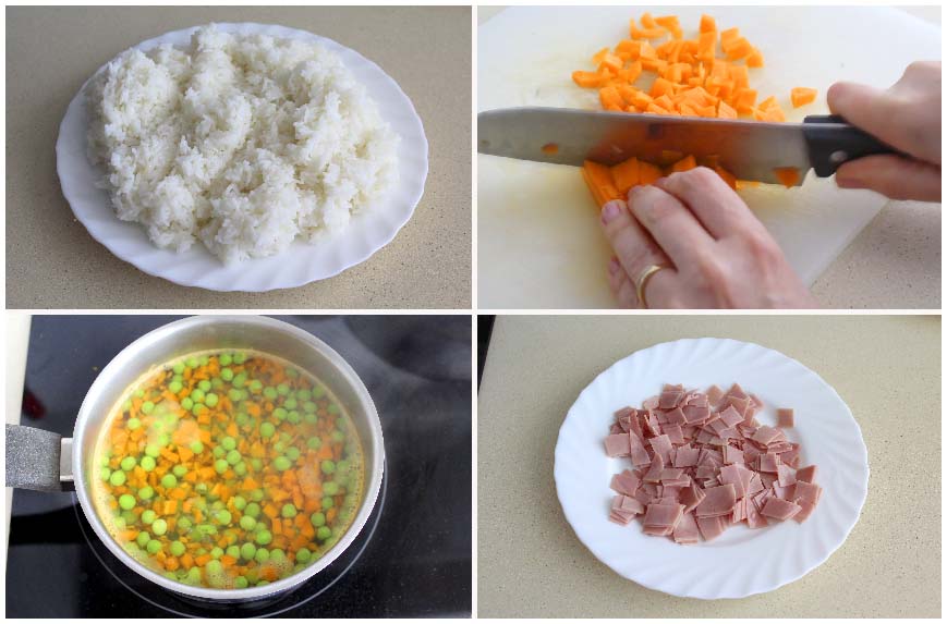 Cómo hacer arroz frito estilo chino casero
