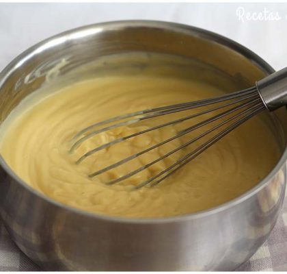 Cómo hacer crema pastelera, receta tradicional
