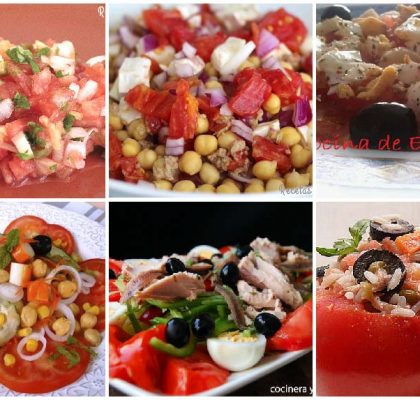6 recetas con tomates para comer frías