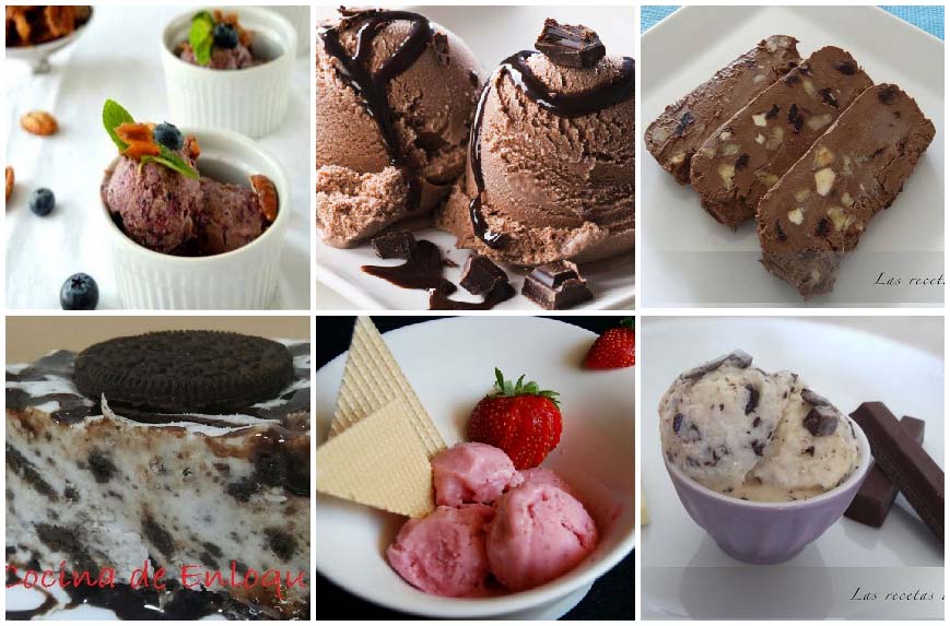 6 helados muy fáciles para refrescarnos