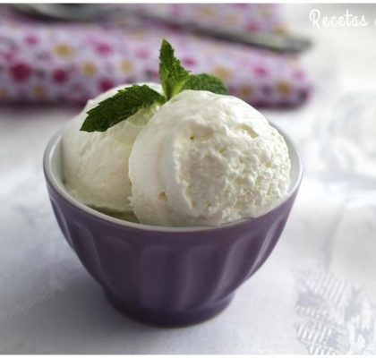 Helado de yogur sin heladera y con solo 3 ingredientes