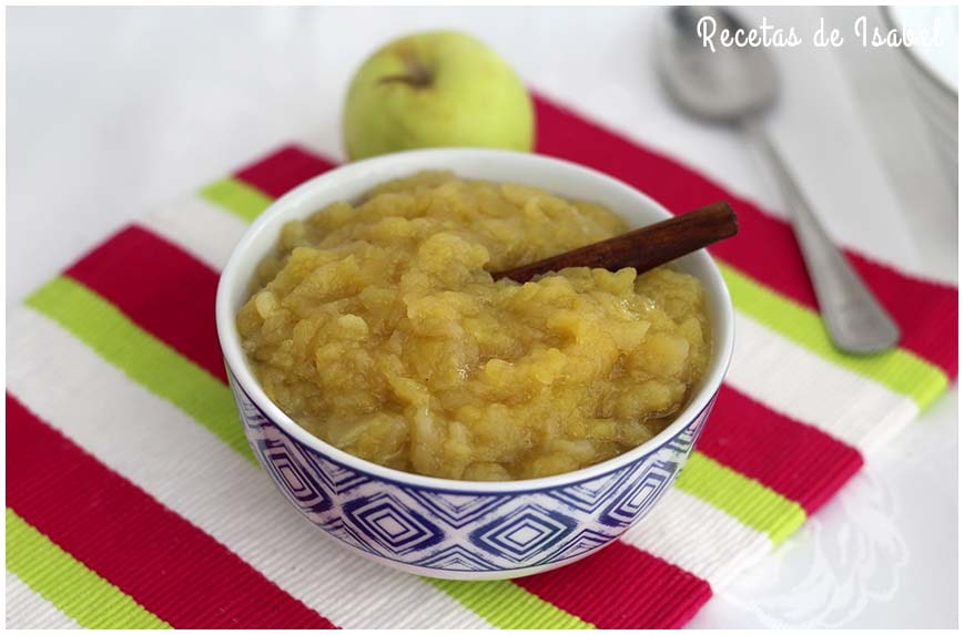 Compota de manzana, receta tradicional muy fácil - Recetas de Isabel
